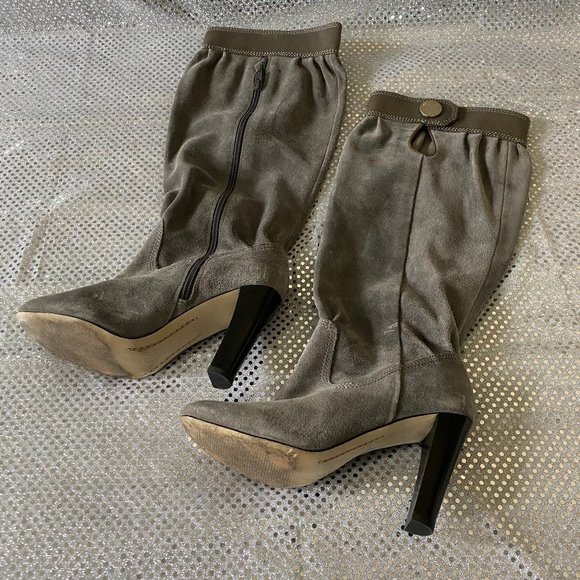 Michael Kors Shoes - MICHAEL Kors Suede Leather Tall Boots Sz 7